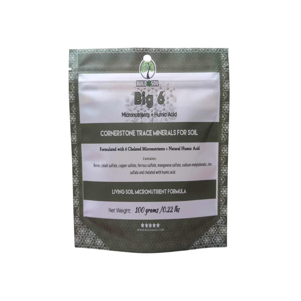 BuildASoil BIG 6 Micronutrients + Humic Acid