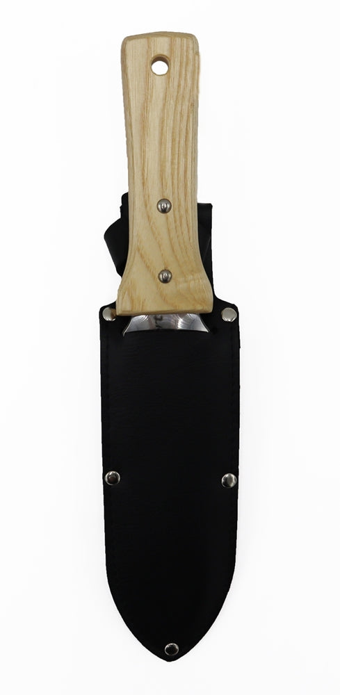 Wood Handled Deluxe Zenbori Knife