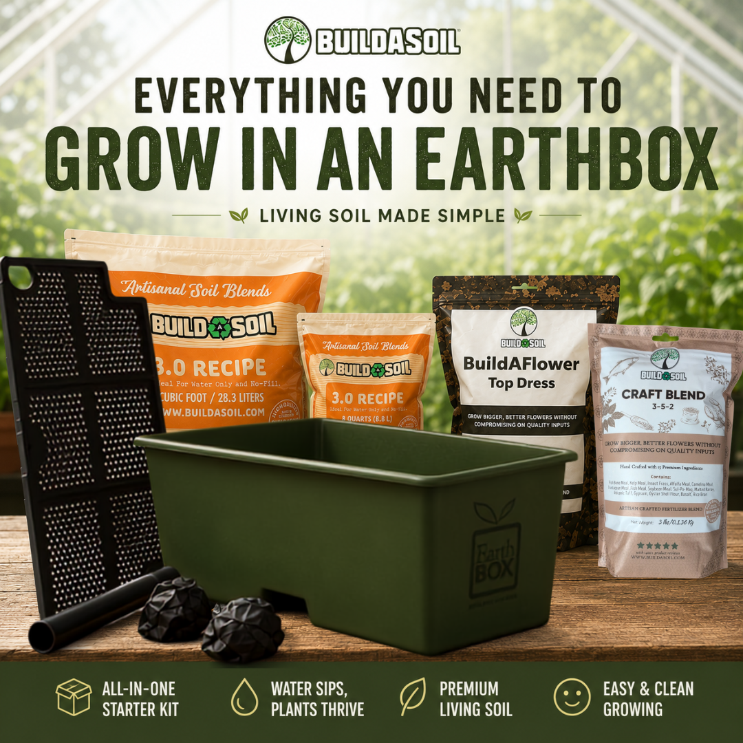 BuildASoil Starter Kit: Earthbox Edition