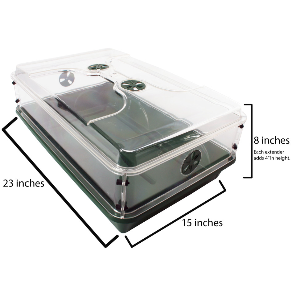 BuildASoil Extend-A-Dome: Extendable Grow Dome