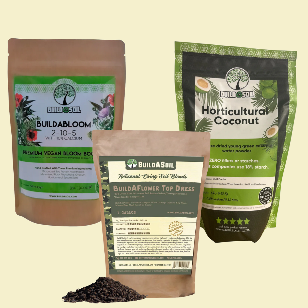BuildASoil Plant Wellness Trio