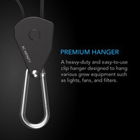 Thumbnail for AC Infinity Heavy-Duty Adjustable Rope Hangers