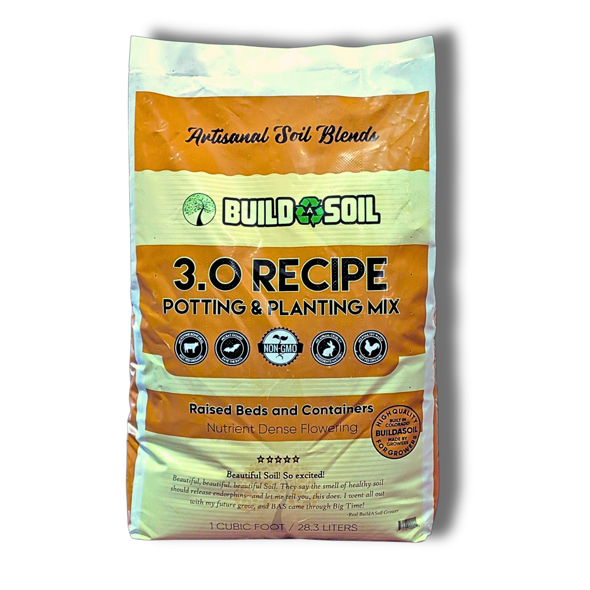 BuildASoil Potting Soil Recipe 3.0