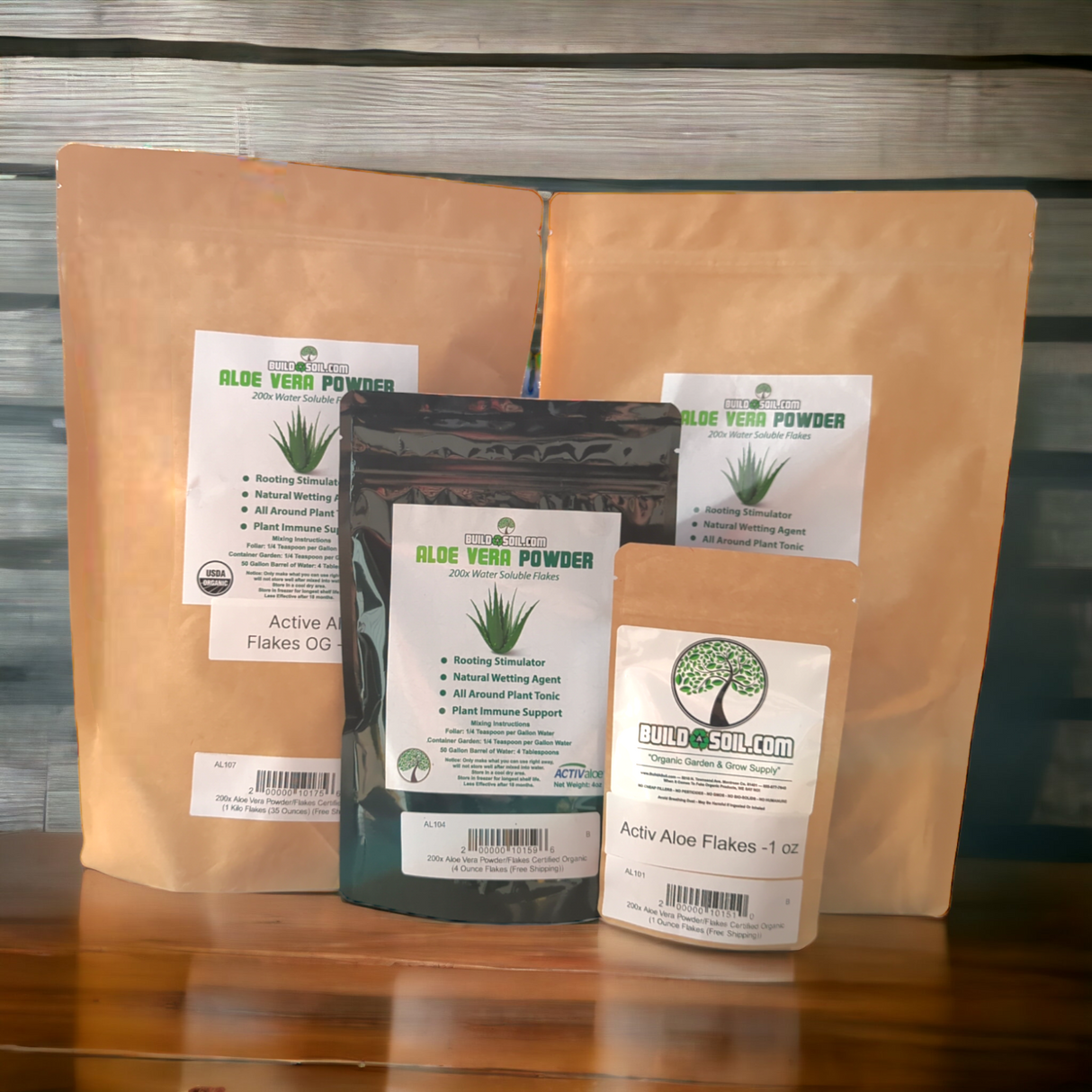 200x Aloe Vera Powder Flakes Certified Organic