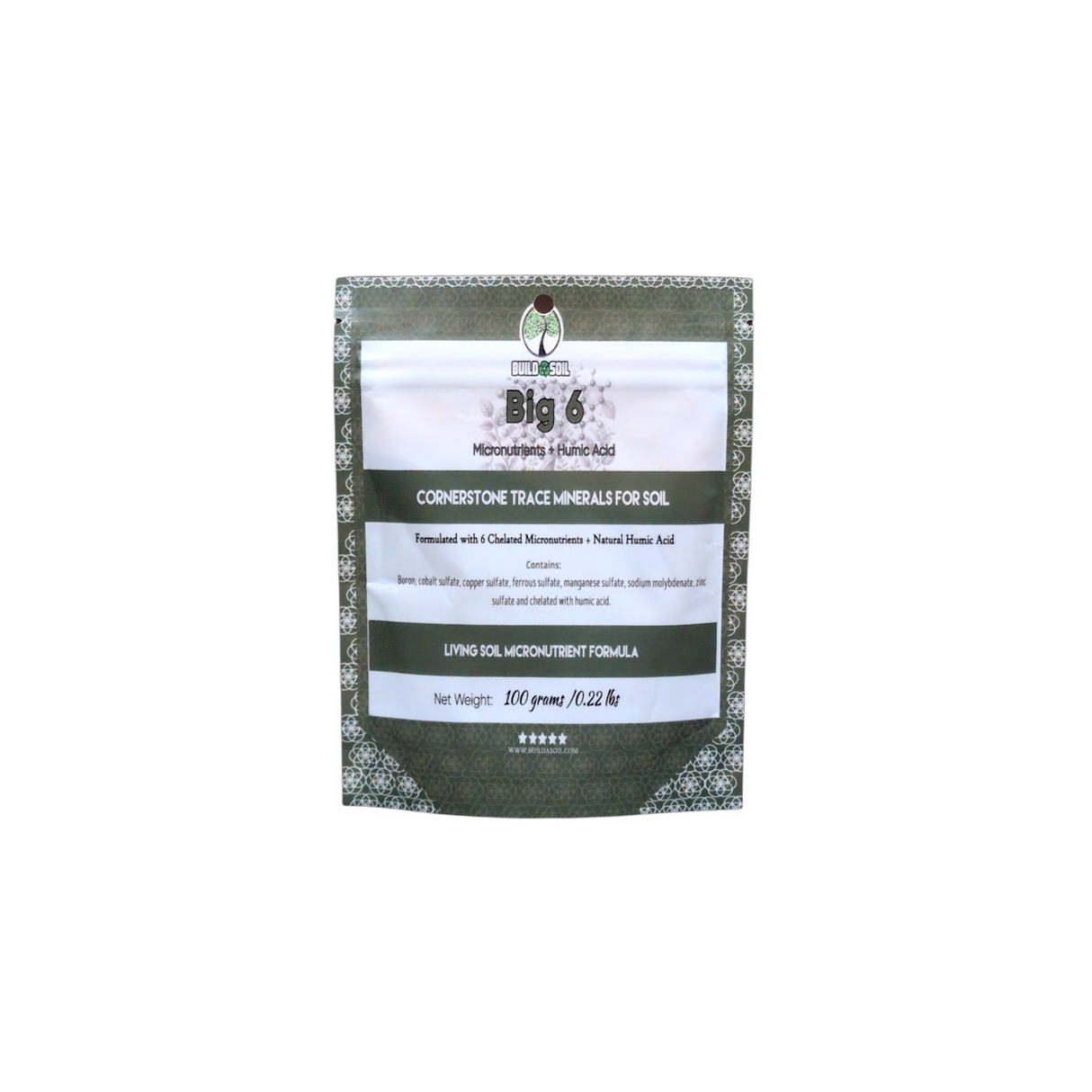 BuildASoil BIG 6 Micronutrients + Humic Acid