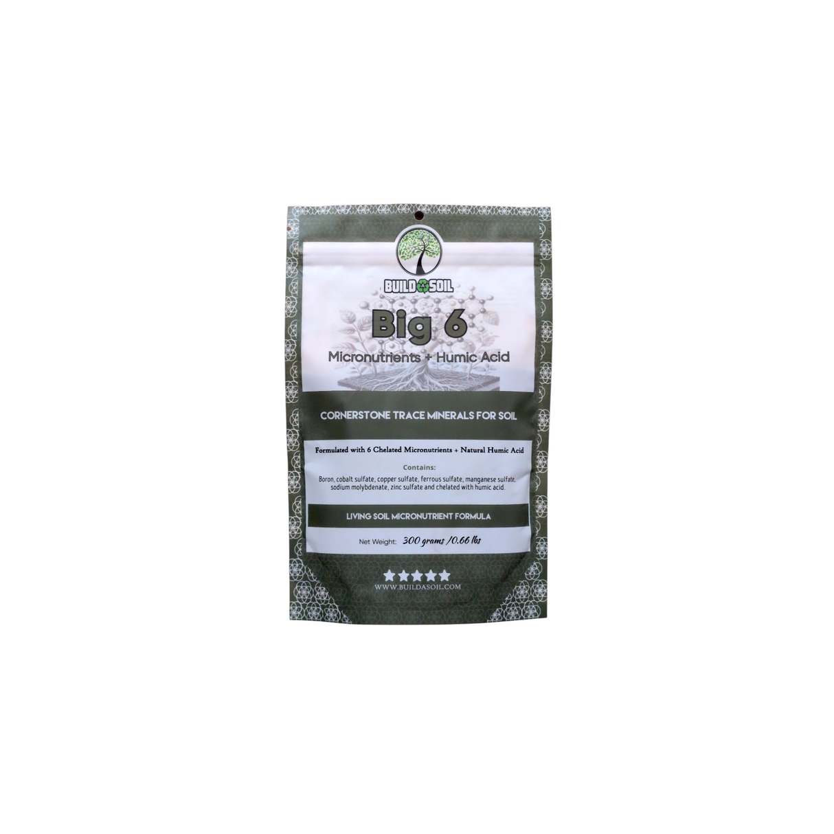 BuildASoil BIG 6 Micronutrients + Humic Acid