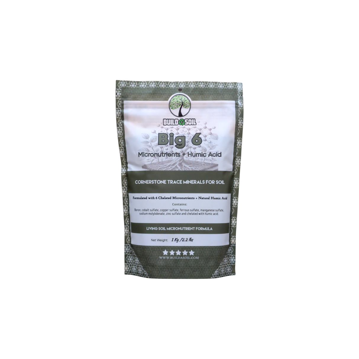 BuildASoil BIG 6 Micronutrients + Humic Acid