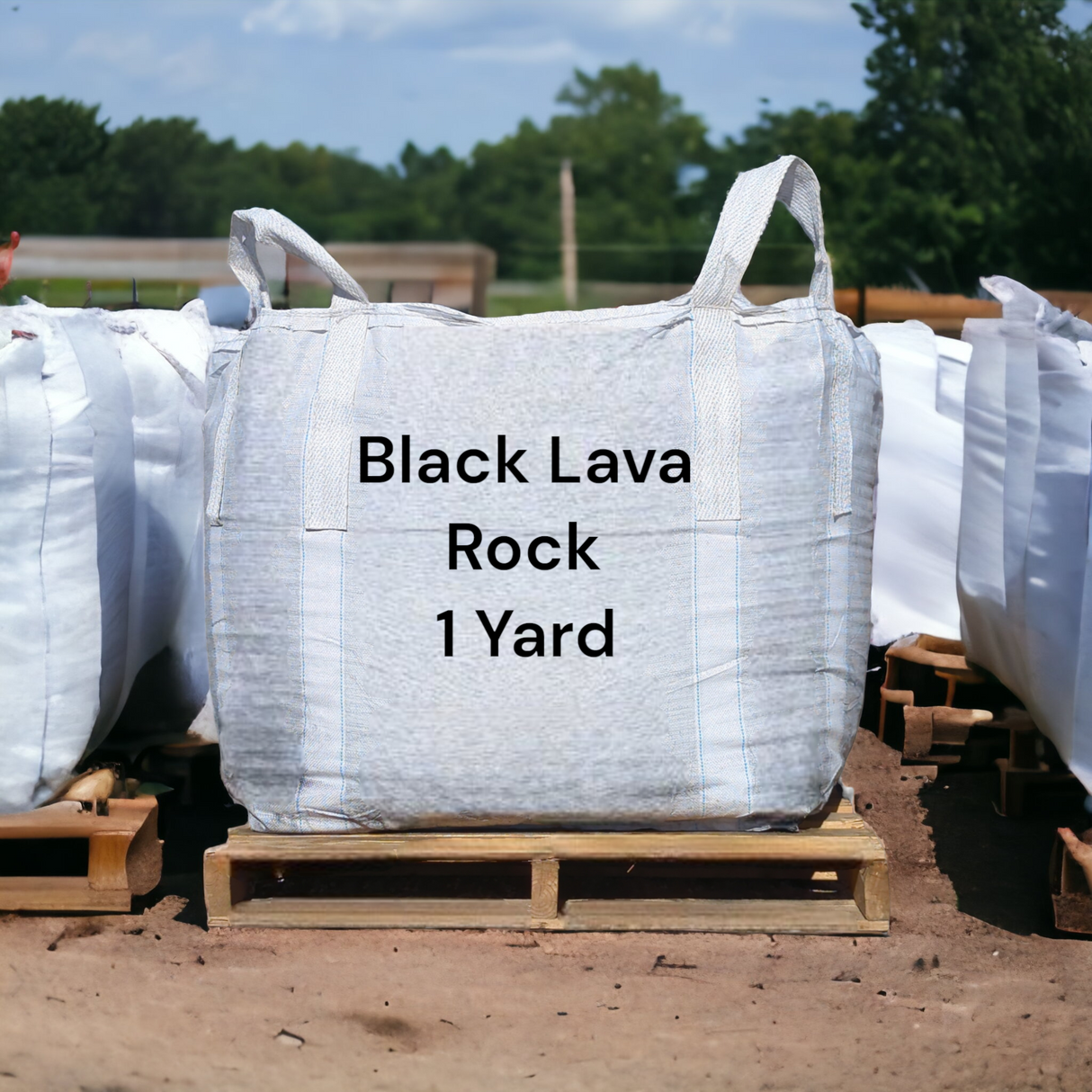 Bulk Small Black Lava Rock