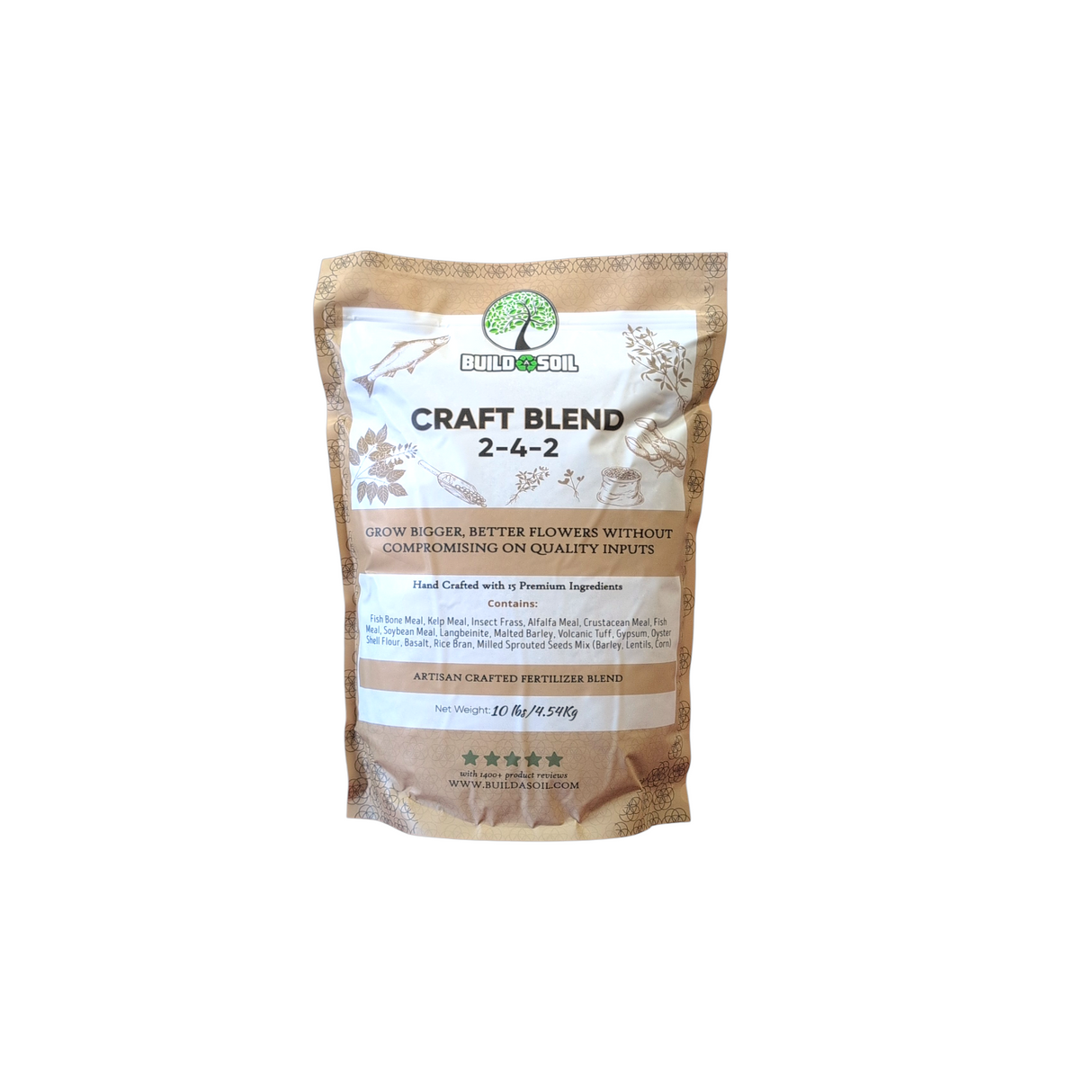 BuildASoil Craft Blend - Nutrient Pack