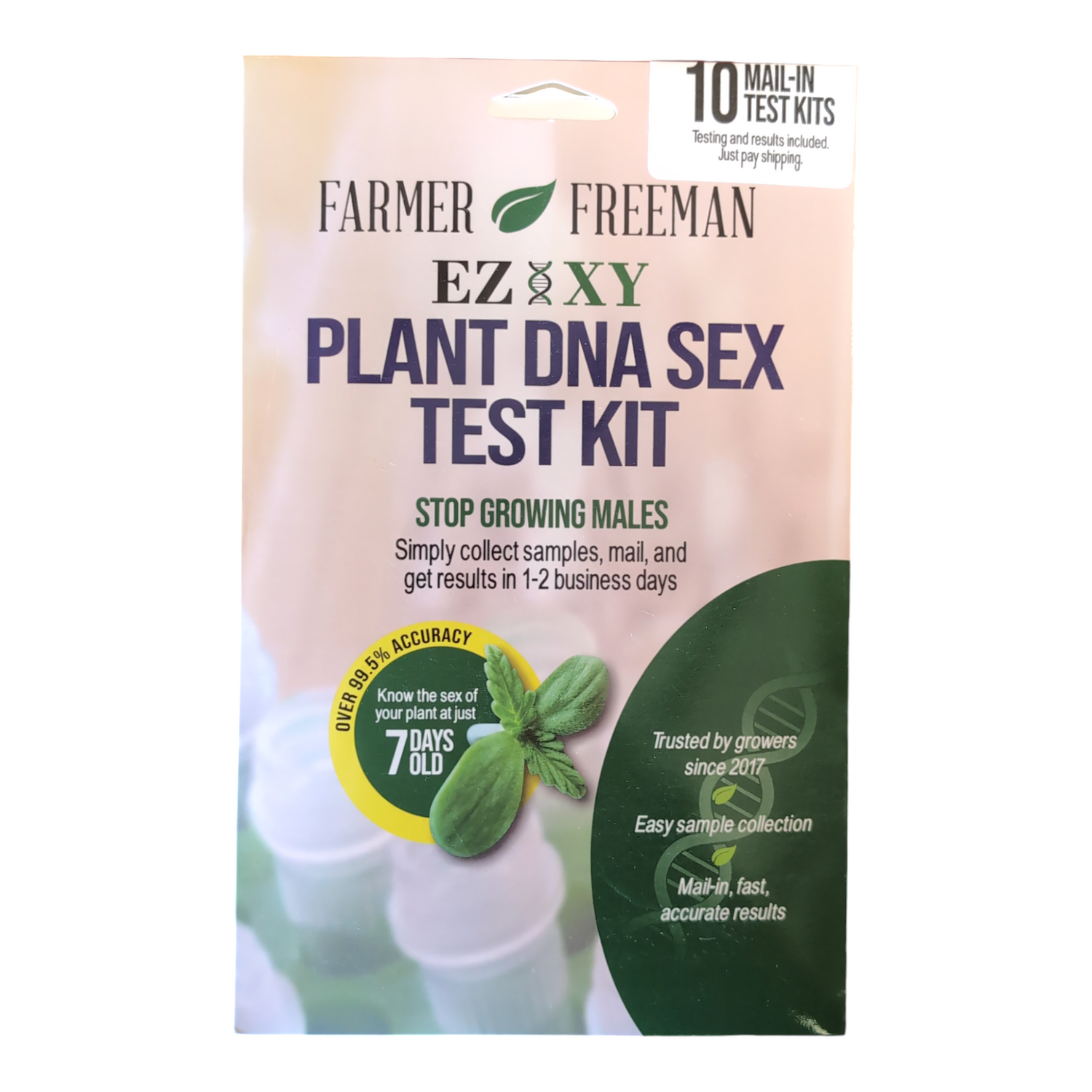 EZ-XY Plant DNA Test 10pk