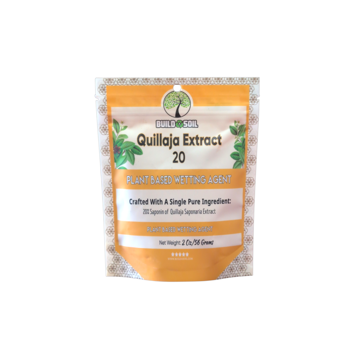 BuildASoil Quillaja Saponaria Extract Powder 20