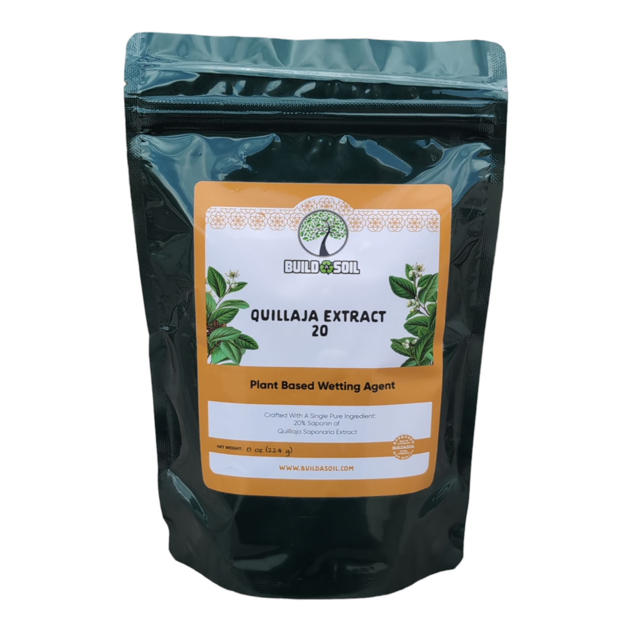 BuildASoil Quillaja Saponaria Extract Powder 20