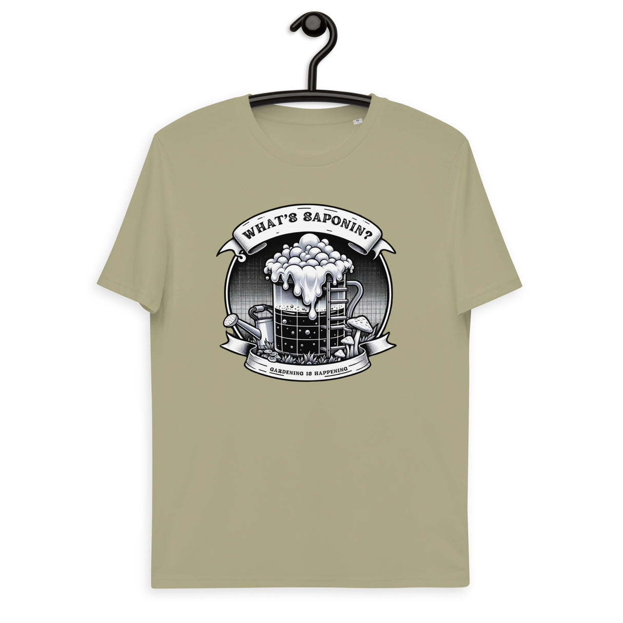 What's Saponin??? Organic T-Shirt