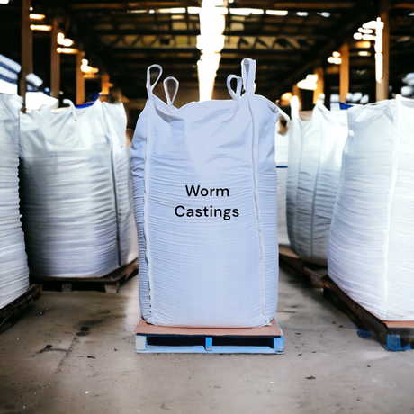 Bulk Worm Castings By The 2 Yard Sack