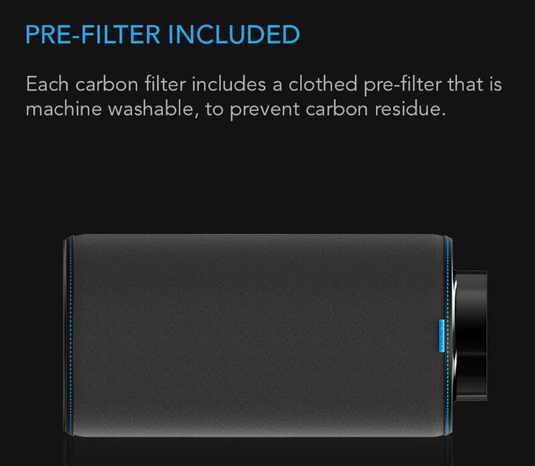 AC Infinity Australian Charcoal Carbon Filter