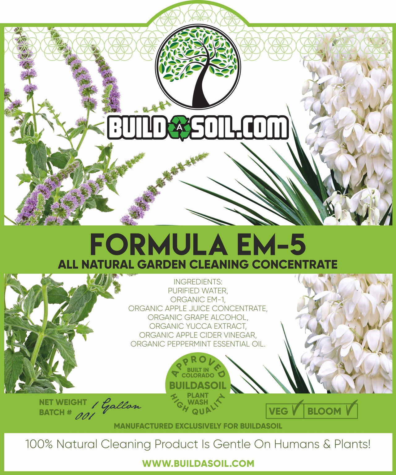 Formula EM-5 - All Natural Garden Cleaning Concentrate