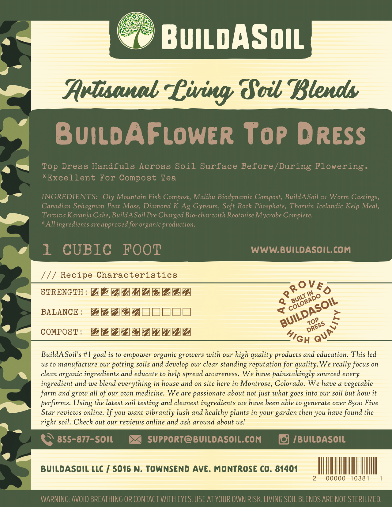 BuildAFlower Top Dress Kit