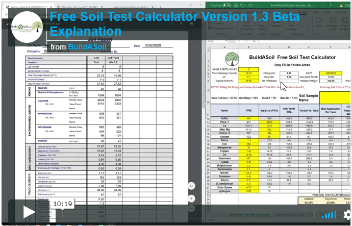 Soil Testing Calculator Classification Chart.pdf Free Soil Test Calculator SpreadSheet Beta Version – BuildASoil