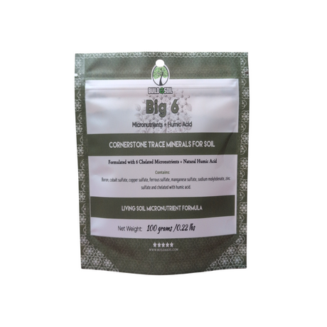 BuildASoil BIG 6 Micronutrients + Humic Acid