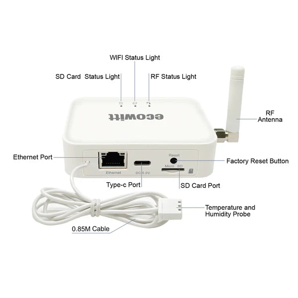 Ecowitt GW3000 Wi-Fi Gateway