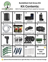 BuildASoil 4x4 Grow Tent Kit