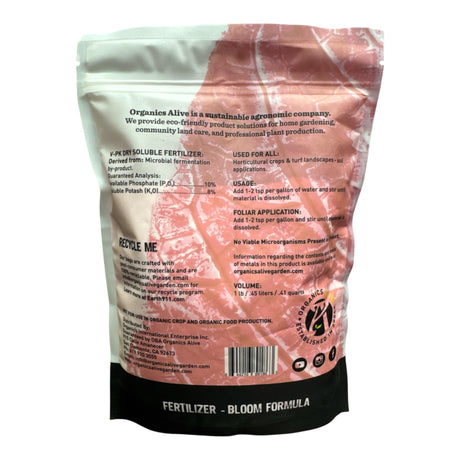 Organics Alive V-PK Dry Soluble Bloom Formula