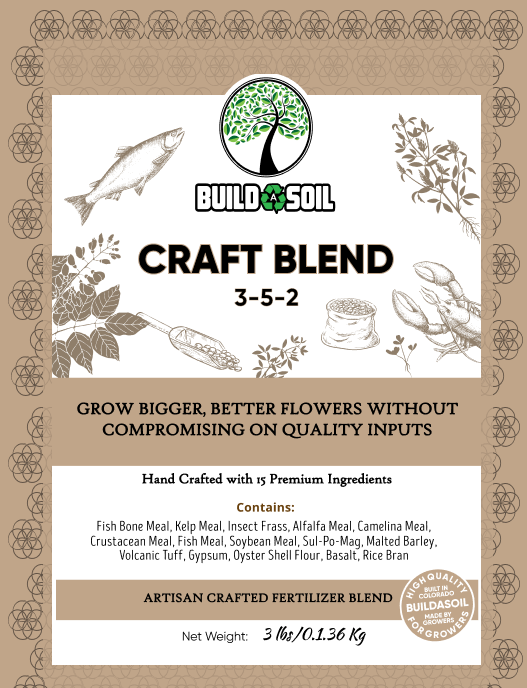 BuildASoil Craft Blend - Nutrient Pack