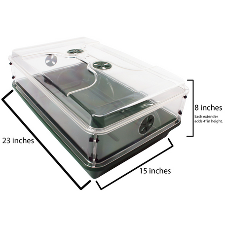 BuildASoil Extend-A-Dome: Extendable Grow Dome