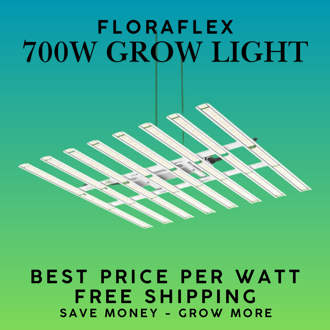 BuildASoil 4x4 Grow Tent Bundle: Floraflex 700 Watt (Free Shipping)