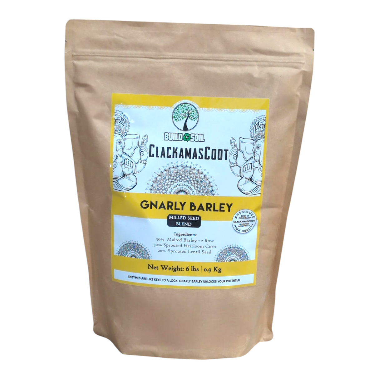 Clackamas Coots Official Gnarly Barley - Artisan Sprouted Seed Blend
