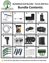 BuildASoil 2x4 Grow Tent Kit: Grand Master Torch 320
