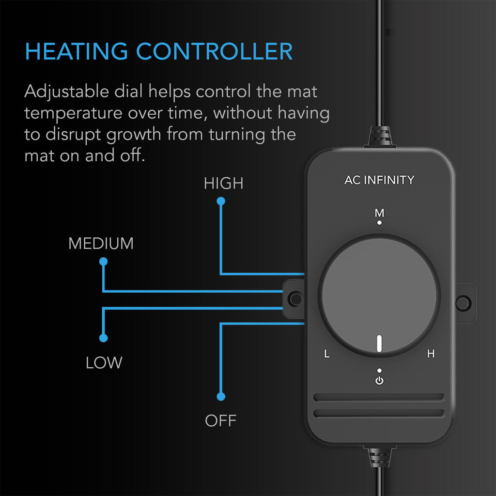 AC Infinity Humidity Dome Kit XL With Lights