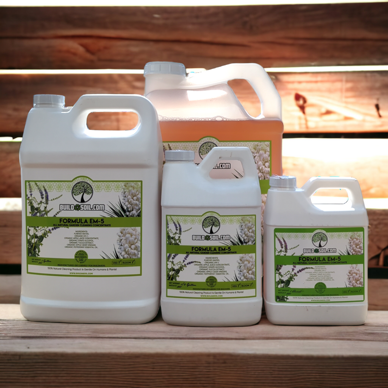 Natural EM-5 Garden Cleaner - Eco-Friendly Concentrate – BuildASoil