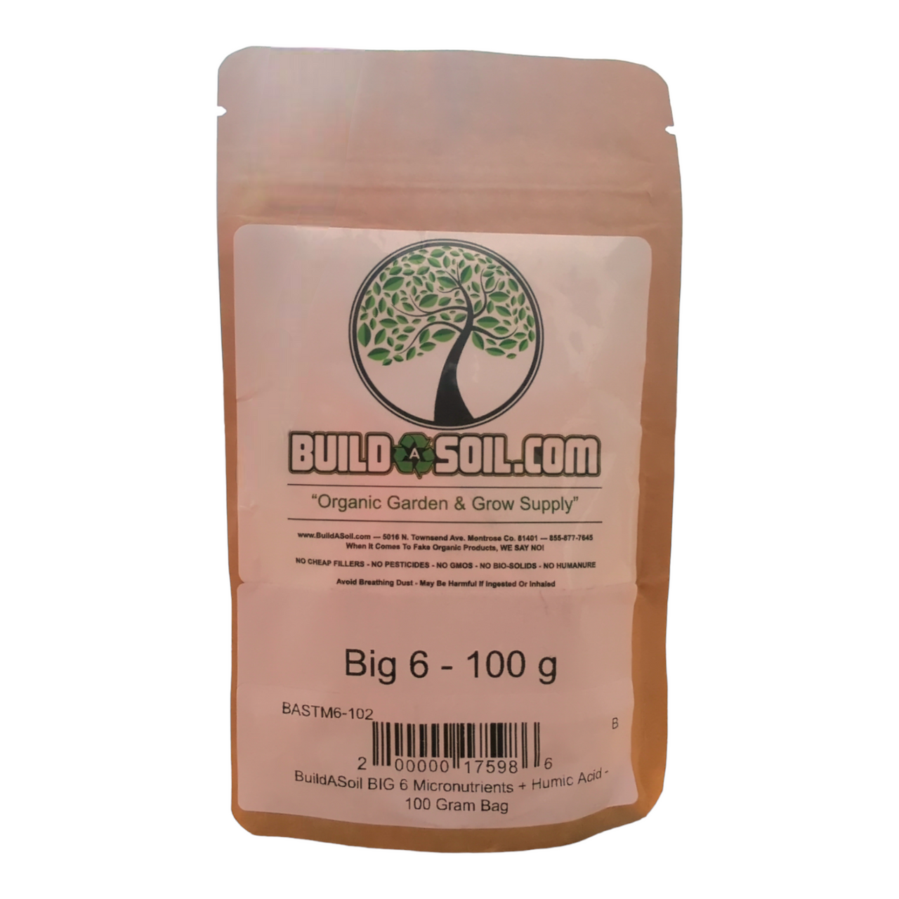 BuildASoil BIG 6 Micronutrients + Humic Acid