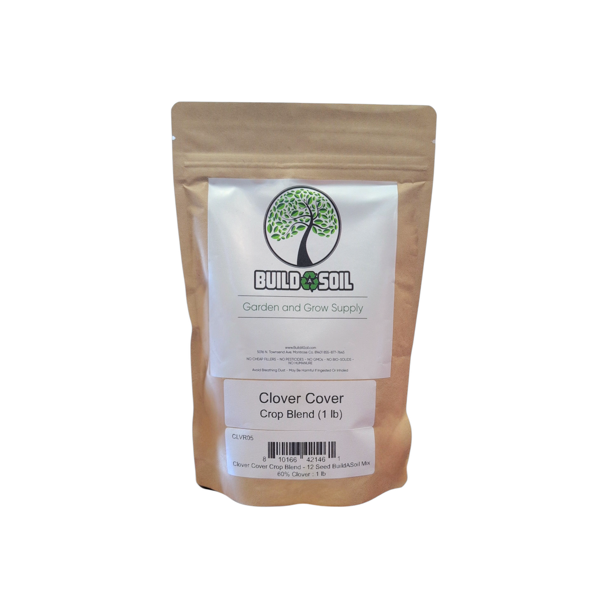 Clover Cover Crop Blend - 12 Seed BuildASoil Mix 60% Clover