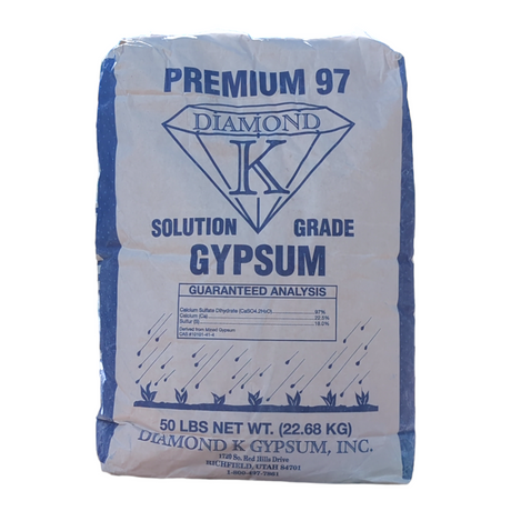 Bulk Diamond K Gypsum - Solution Grade