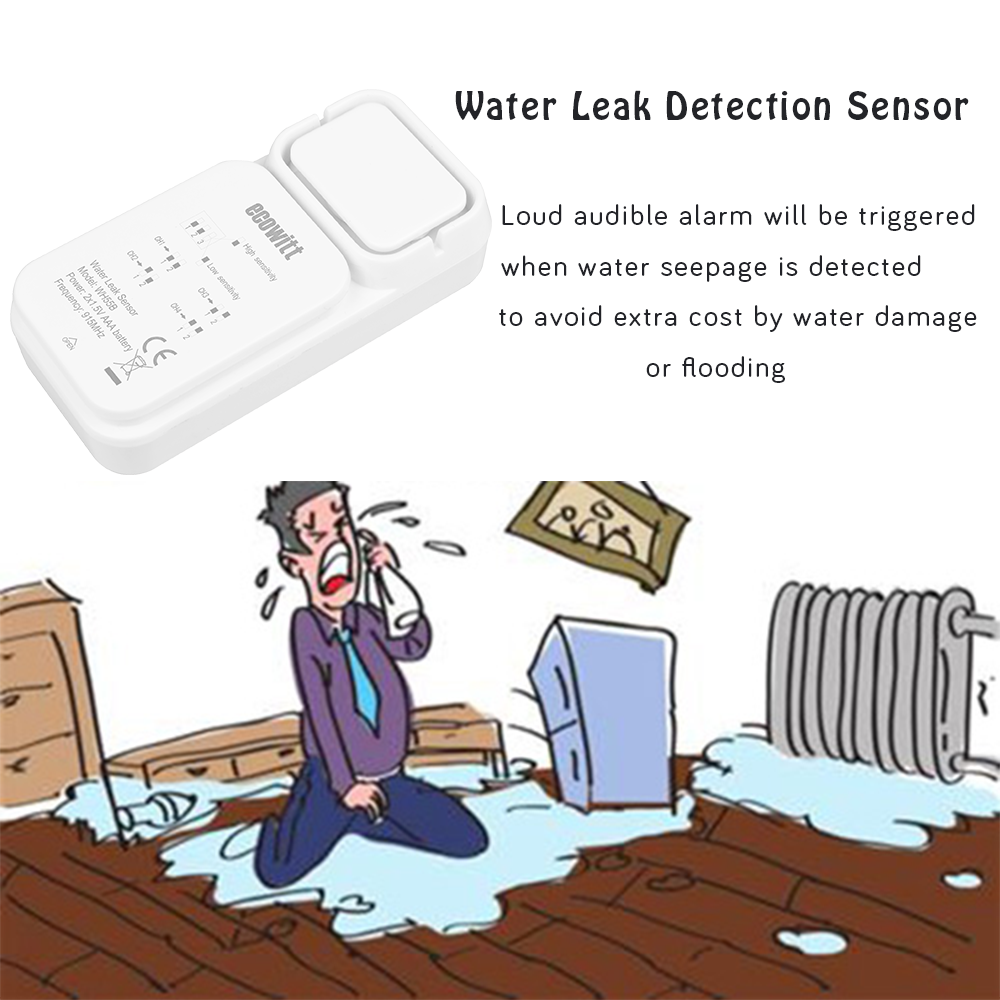 Ecowitt Wireless Water Leak Detector