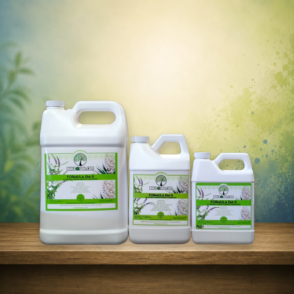 Formula EM-5 - All Natural Garden Cleaning Concentrate