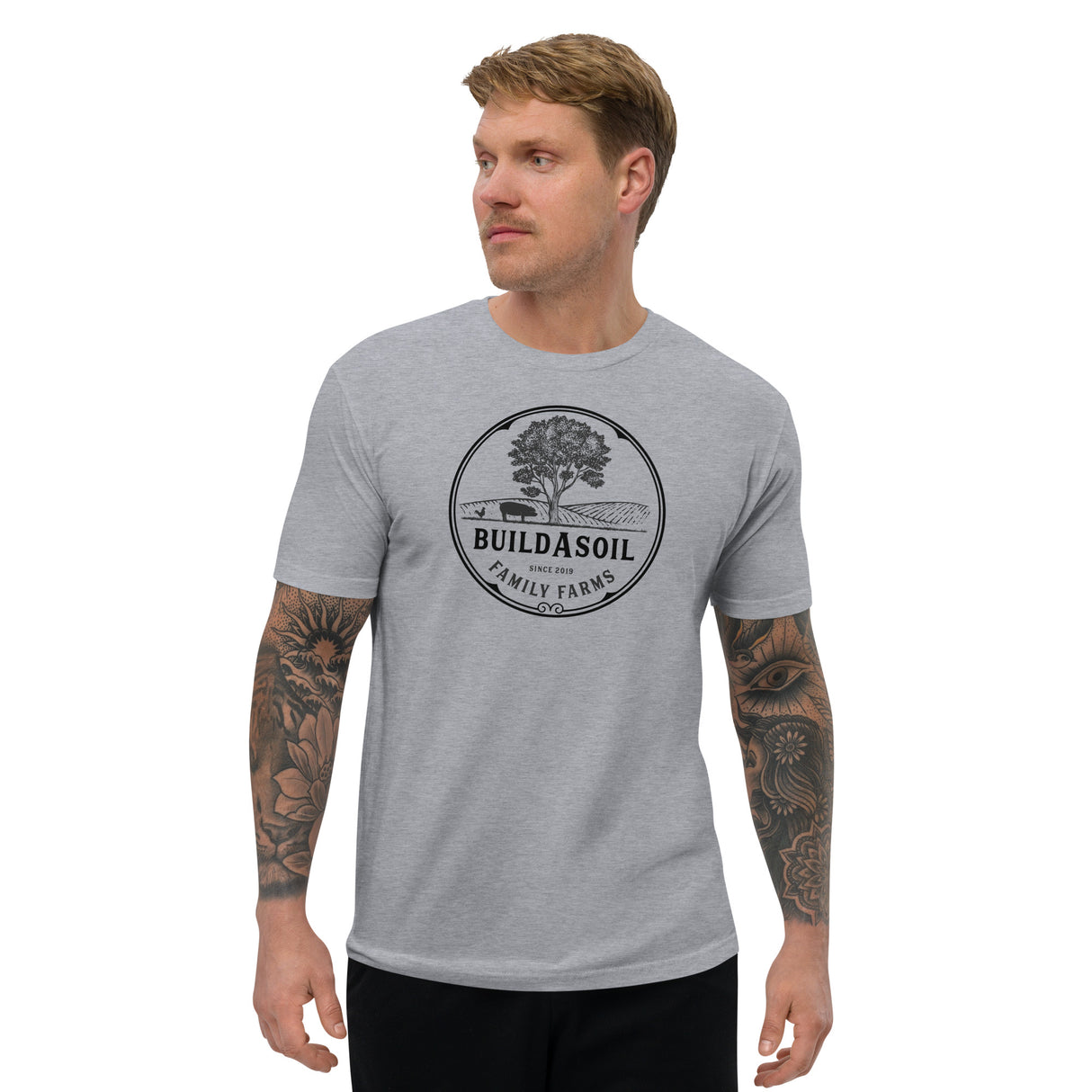 BuildASoil Family Farms - Next Level T-shirt