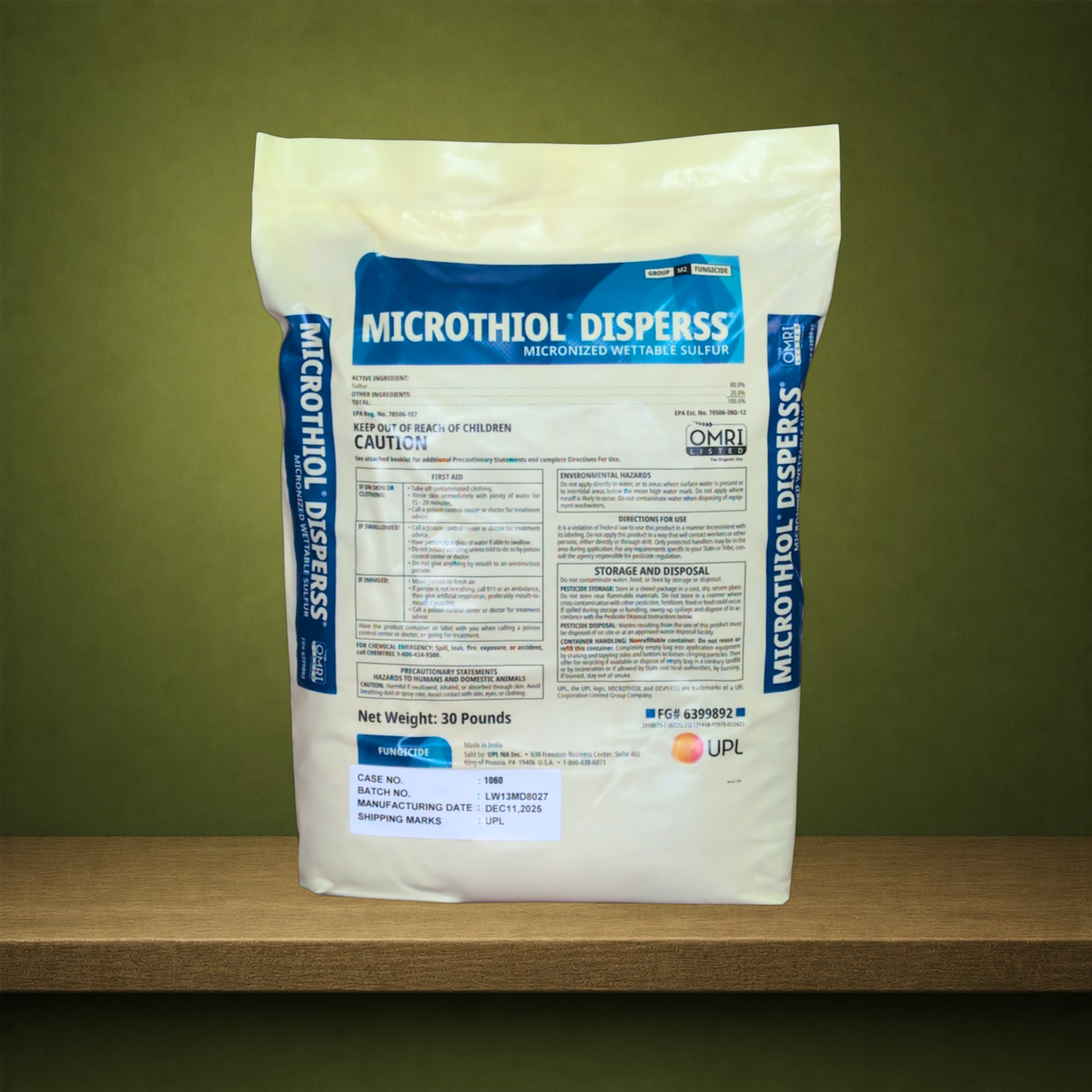 Microthiol Disperss Micronized Sulfur