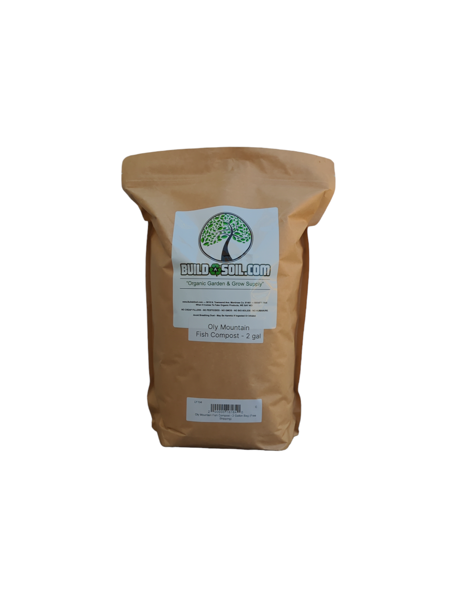Oly Mountain Fish Compost - Nutrient-Rich Soil Amendment – BuildASoil