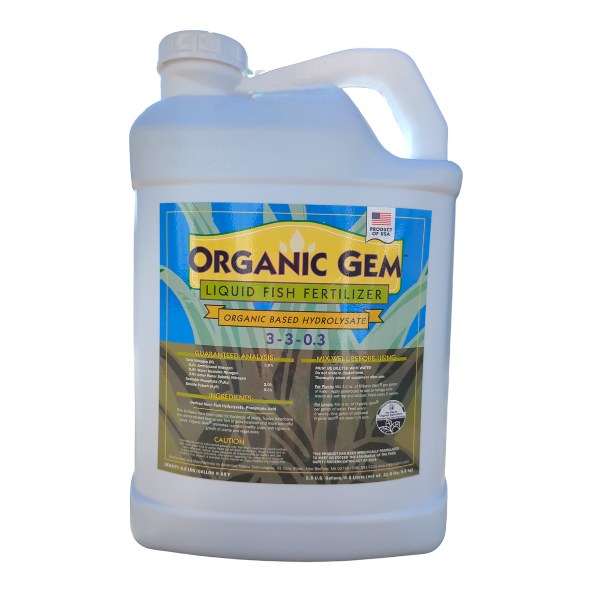 Fish Hydrolysate - Organic Gem