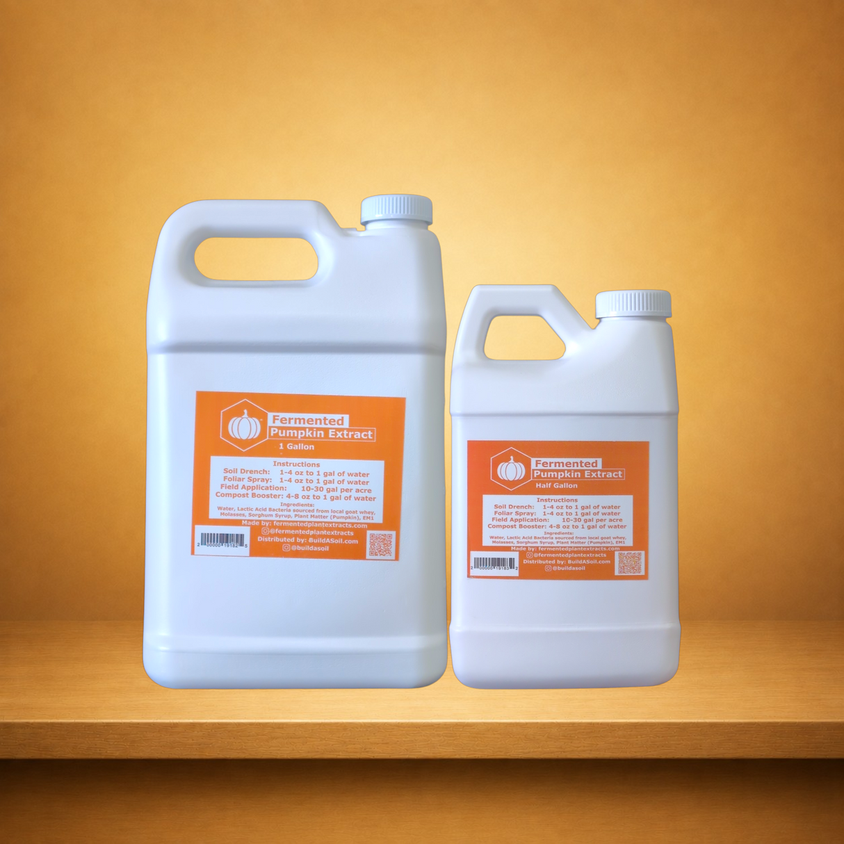 Fermented Plant Extracts: Liquid Pumpkin Extract - Seasonal