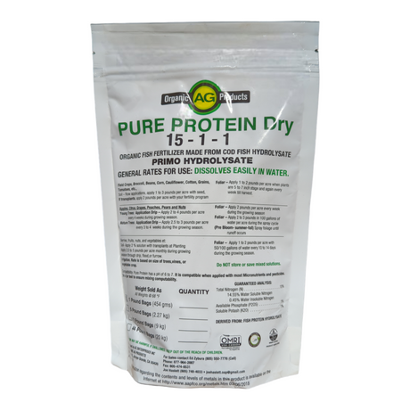 Pure Protein Dry - Organic Fish Aminos