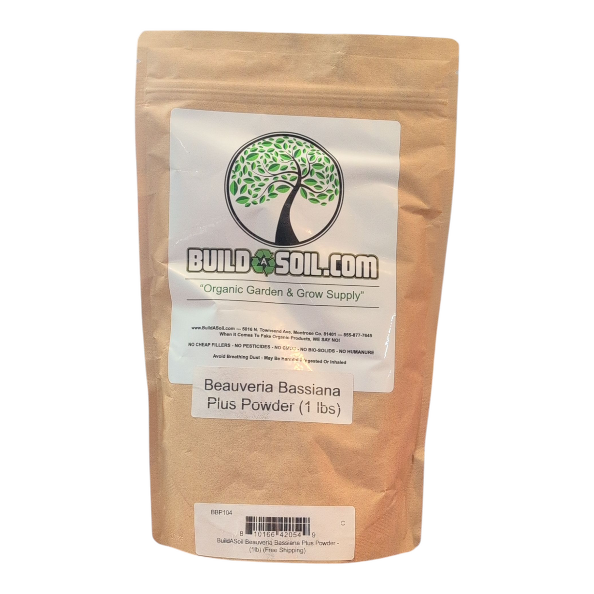 BuildASoil Beauveria Bassiana Plus - Powder