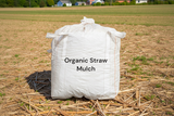 Bulk Certified Organic Straw Mulch - 110lb Tote