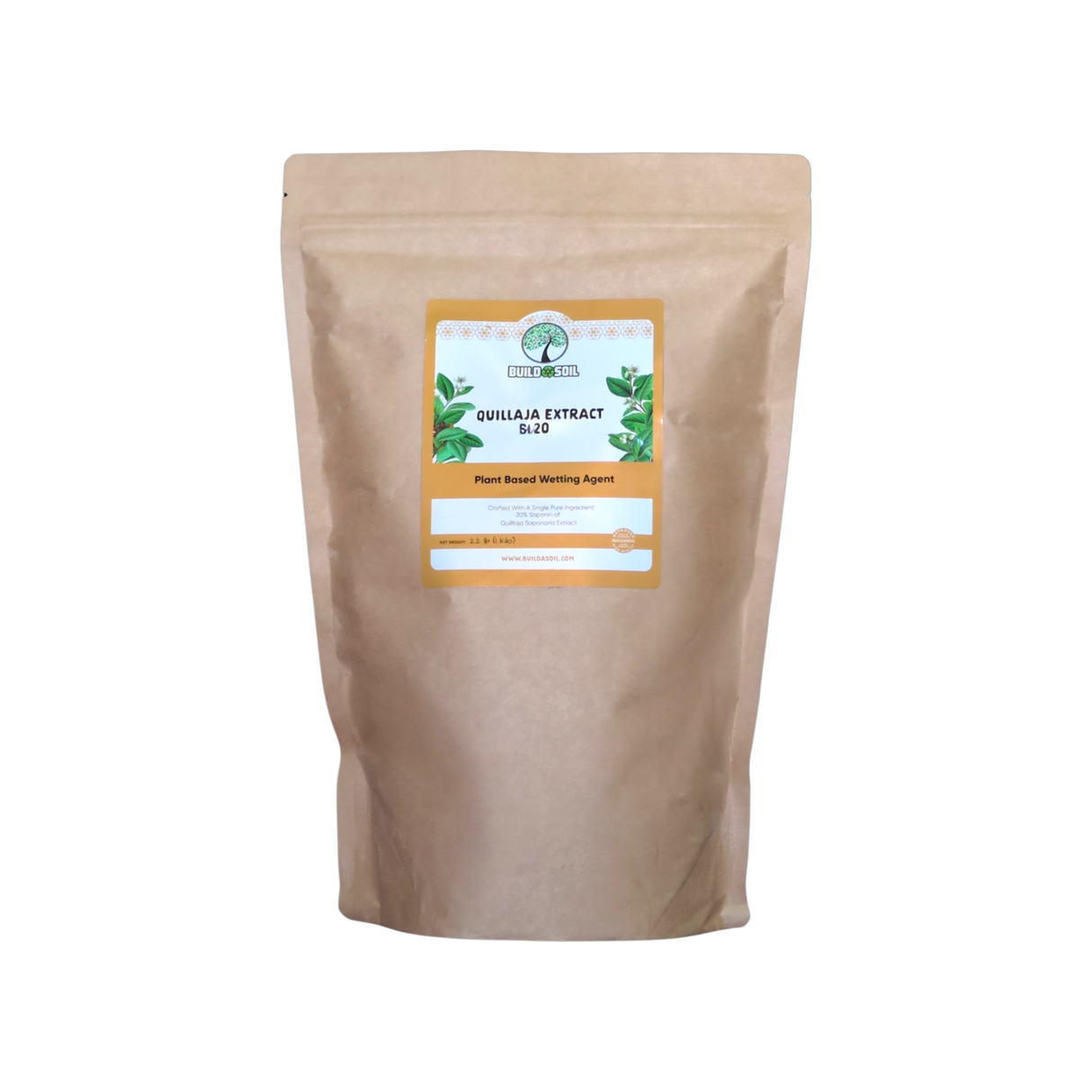 BuildASoil Quillaja Saponaria Extract Powder 20