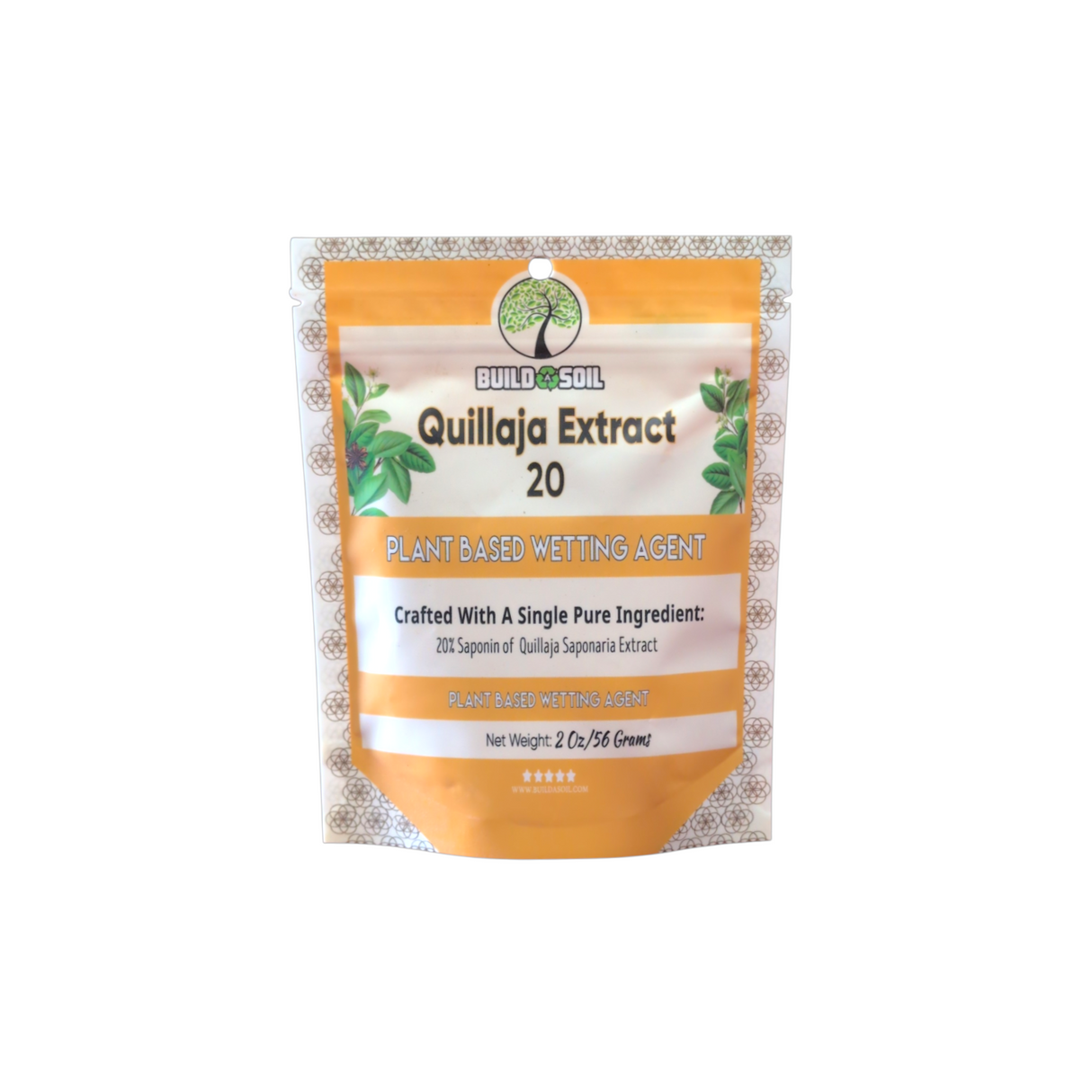BuildASoil Quillaja Saponaria Extract Powder 20