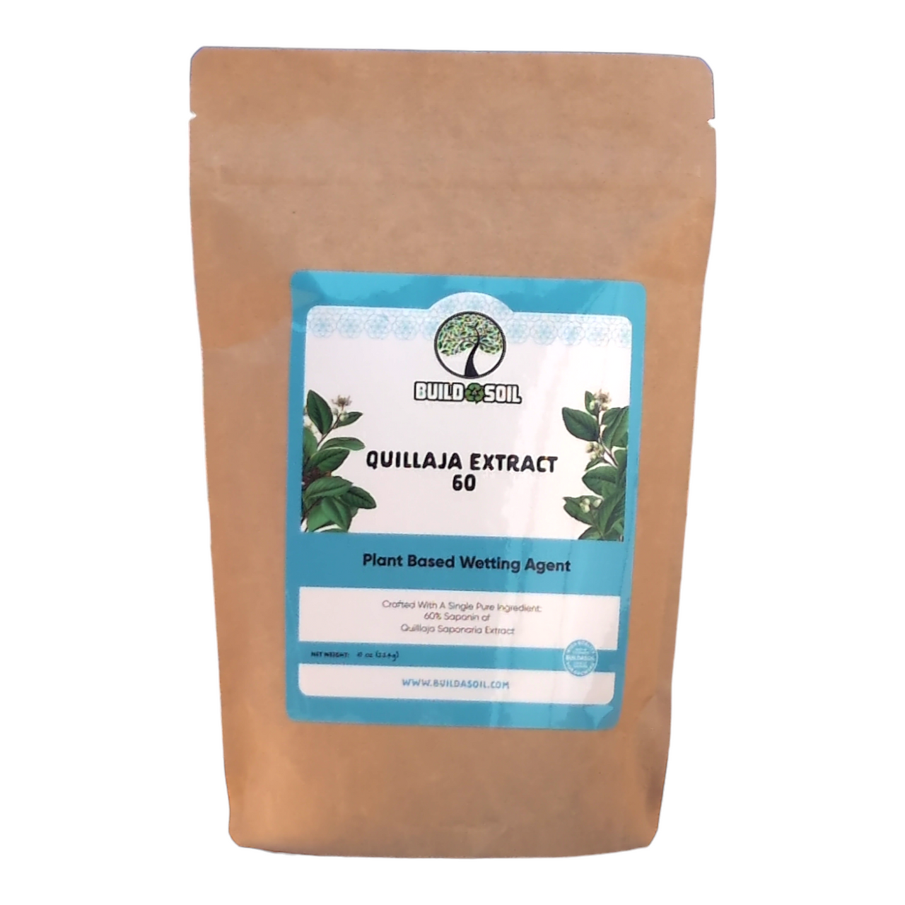 BuildASoil Quillaja Saponaria Extract Powder 60%