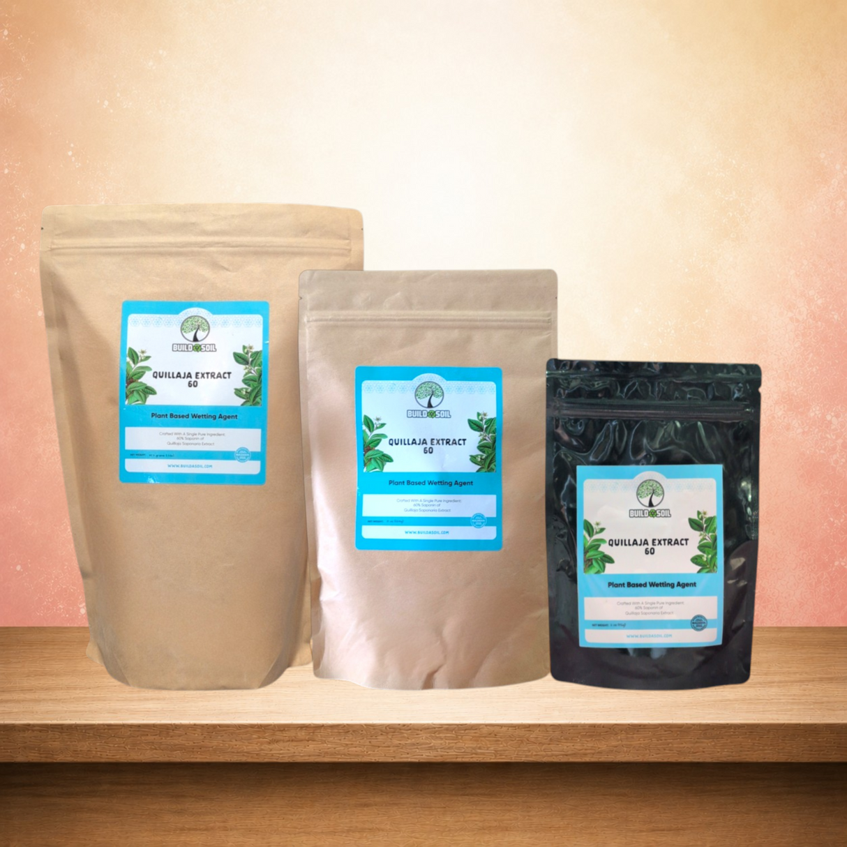 BuildASoil Quillaja Saponaria Extract Powder 60%